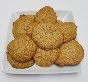 Cashew Butter Cookies (gluten-free, sugar-free)