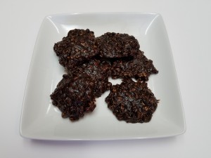 Luscious Chocolate Oatmeal Cookies (flour-free)