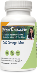 CoQ Omega Max - a combination of fish oil and CoQ 10
