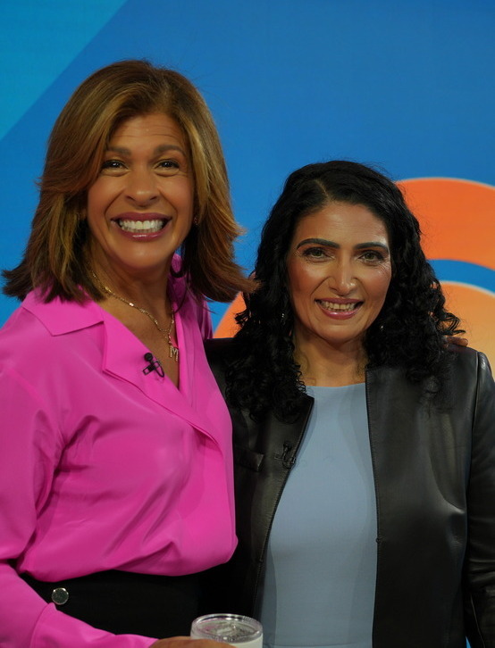 Photo of Dr. Emi with Hoda